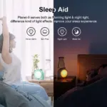 Divoom Planet 9 Bedside Music Lamp Decorative and Functional RGB LED Lighting