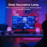 Divoom Planet 9 Bedside Music Lamp Decorative and Functional RGB LED Lighting
