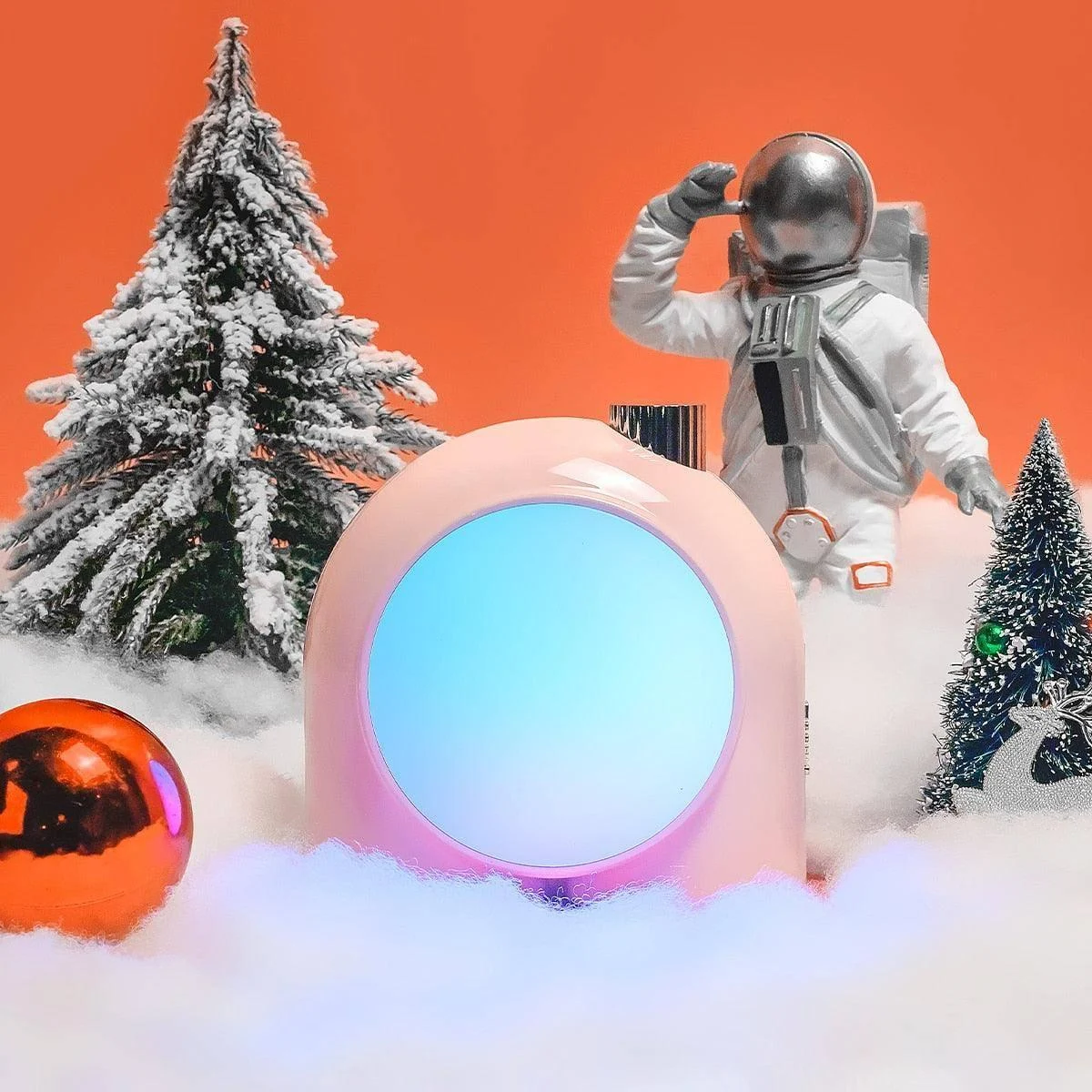 Divoom Planet-9 Bedside Music Lamp - Decorative and Functional RGB LED Lighting -