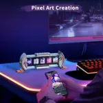 Divoom Times Gate Pixel Art 128 128 IPS Screen Digital Clock