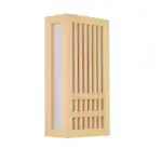 DoaGlow Japanese Wood Wall Lamp Modern Wood Acrylic Japandi Lighting tag1