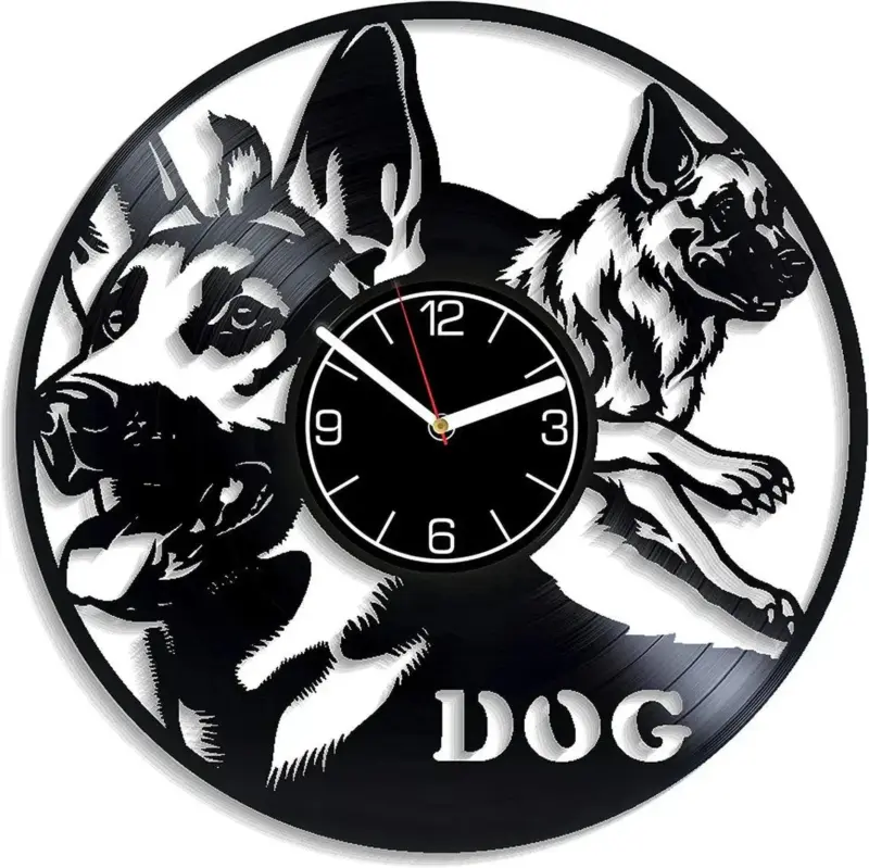 DogLovers_-_Stylish_Vinyl_Wall_Clock_with_German_Shepherd_Motif_-_-_tag1_-4195393 DogLovers Stylish Vinyl Wall Clock with German Shepherd Motif tag1