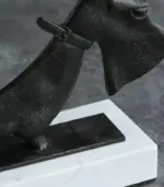 Dog_Sculpture_on_Marble_Stand_27cm_-_-_tag1_-4195362 Dog Sculpture on Marble Stand 27cm tag1