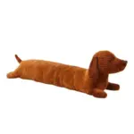 Dog cuddly toy DogPillow Fluffy Soft and durable Dachshund tag1