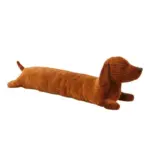 Dog cuddly toy DogPillow Fluffy Soft and durable Dachshund tag1