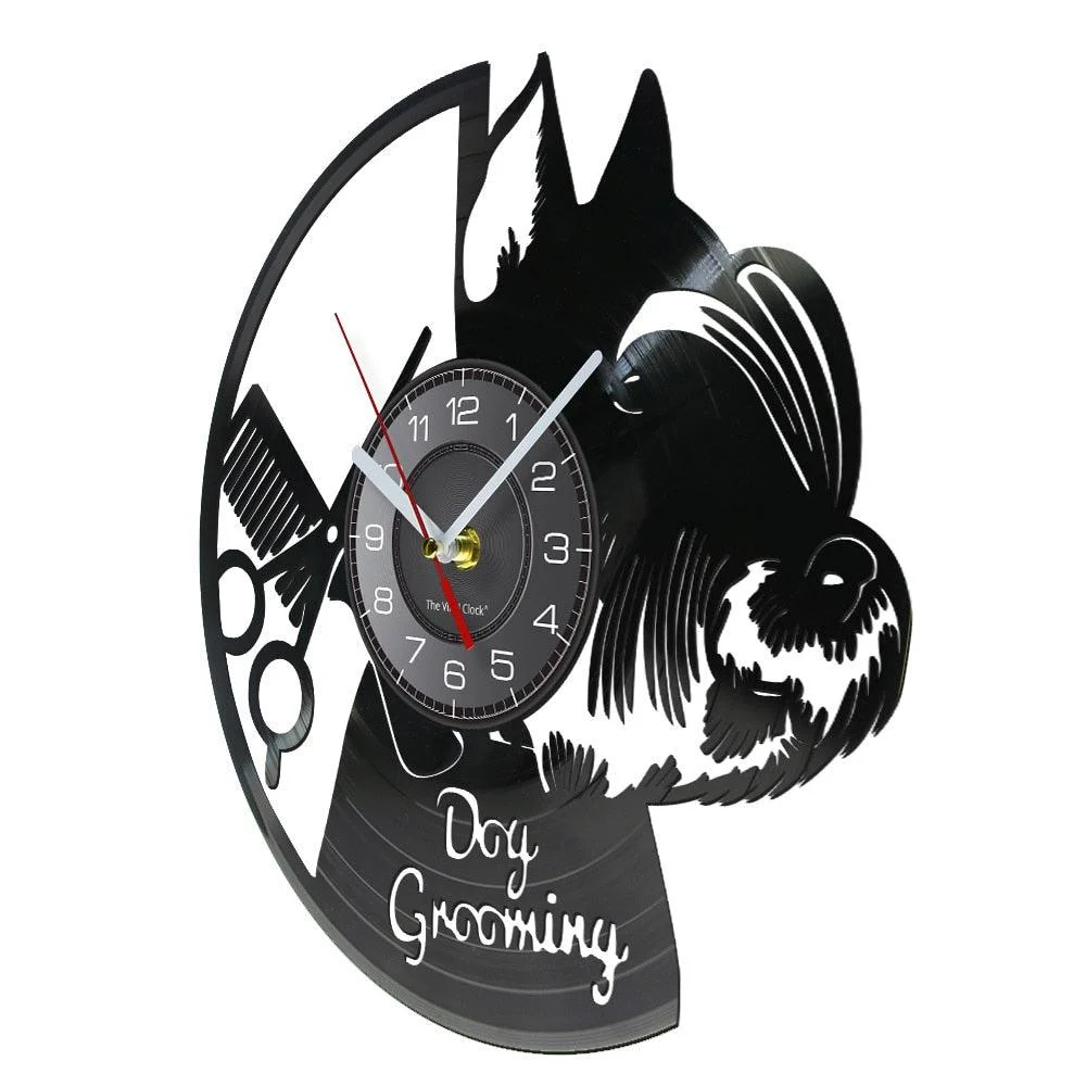 DoggyStyle - Vinyl Wall Clock for Dog Lovers -  - #tag1#