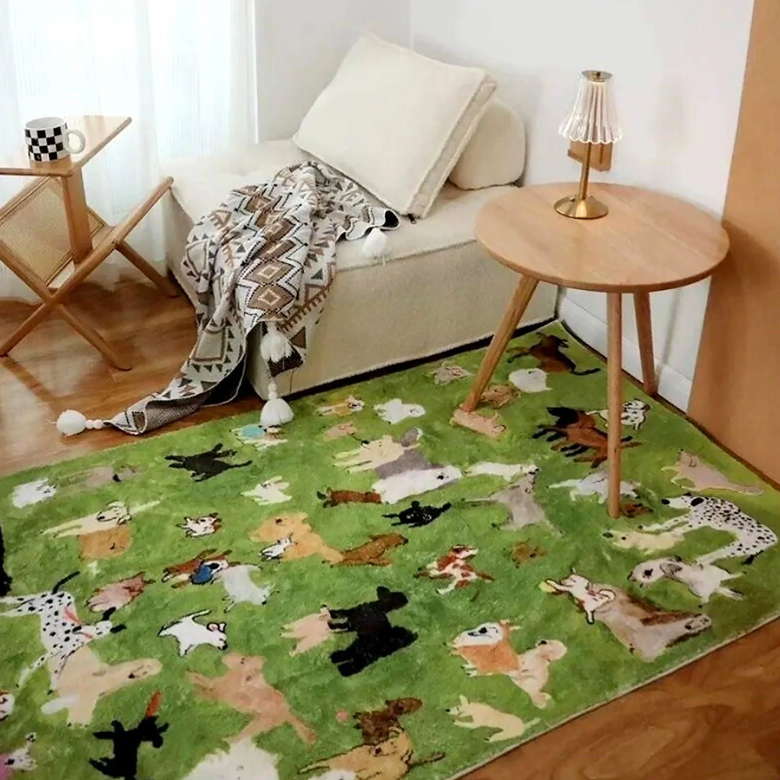 Dogs Park Day Rug -