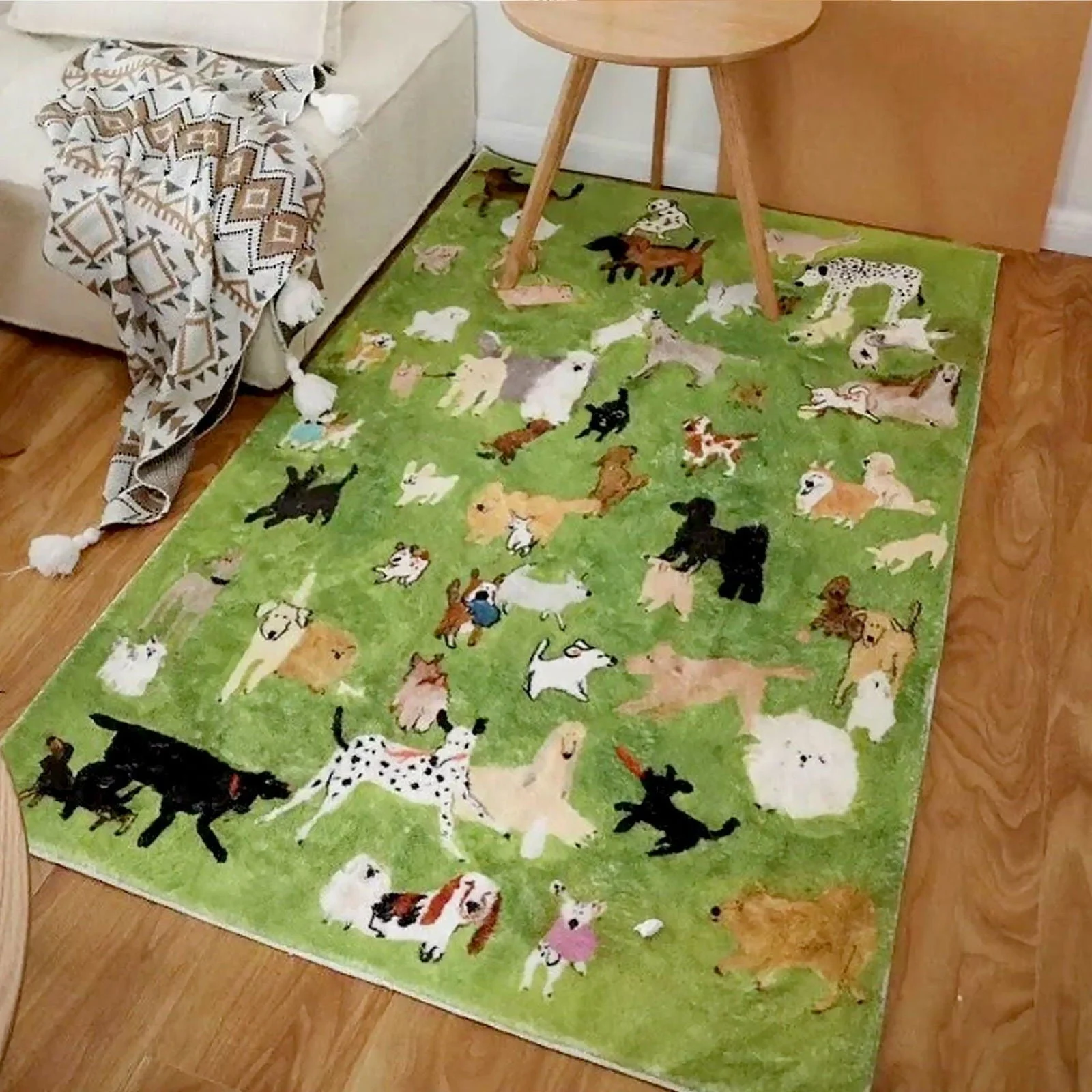 Dogs Park Day Rug -