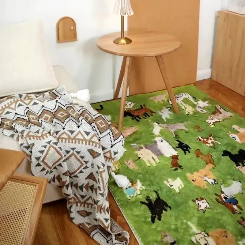 Dogs Park Day Rug