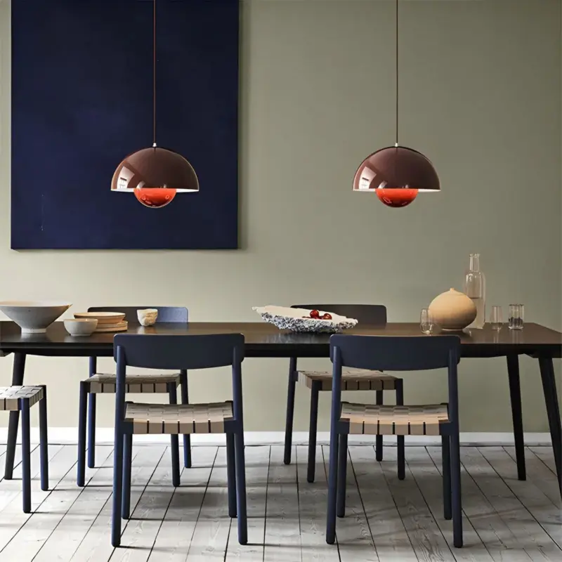 DomeBud Ceiling Light Modern Flower Pot Pendant Lamp tag1