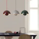 DomeBud Ceiling Light Modern Flower Pot Pendant Lamp tag1