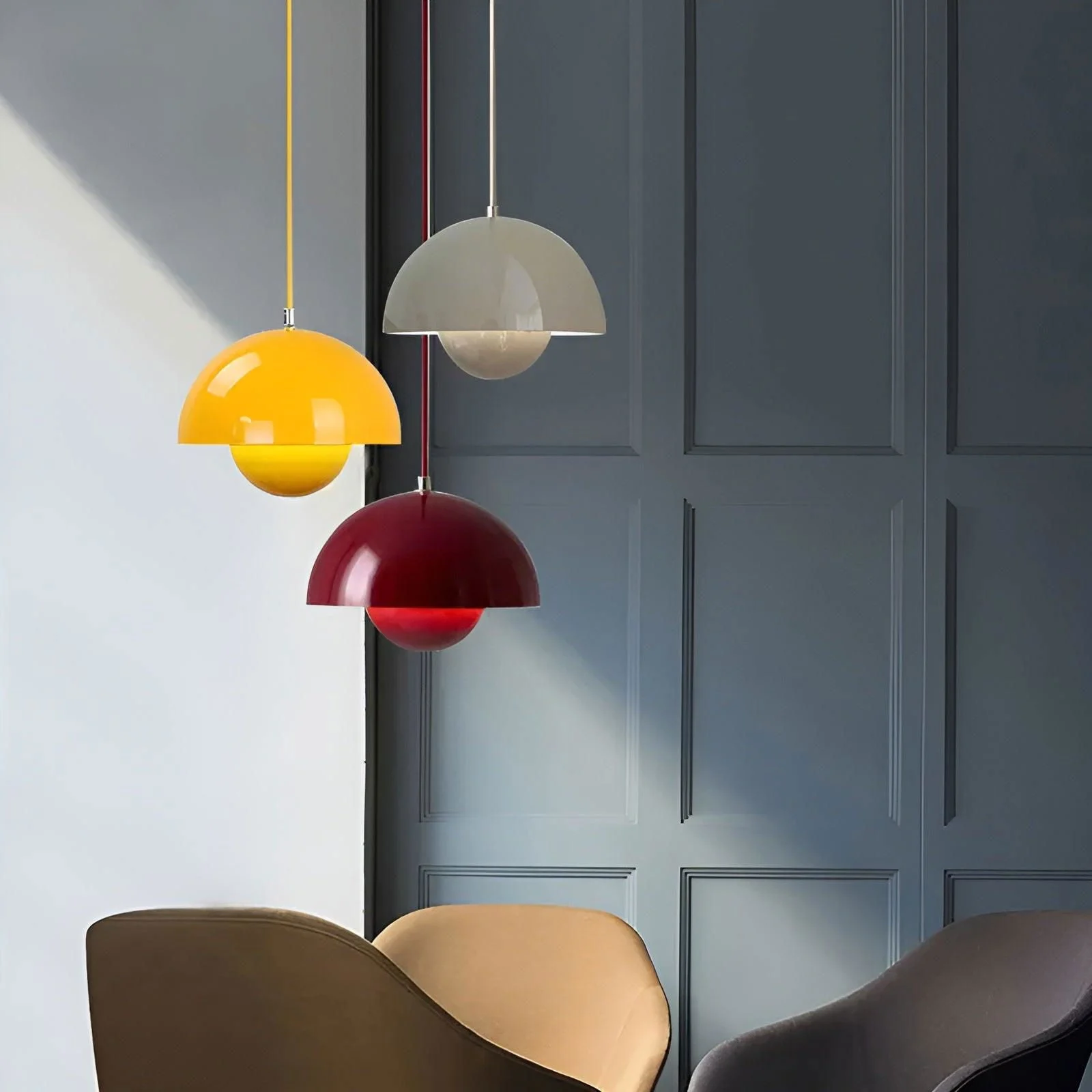 DomeBud Ceiling Light - Modern Flower Pot Pendant Lamp -  - #tag1#