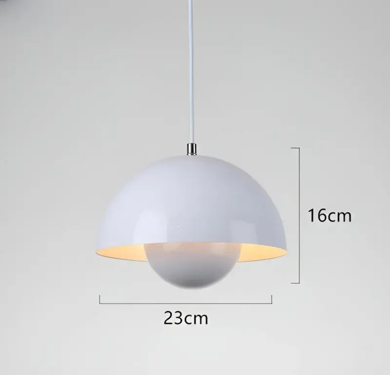DomeBud Ceiling Light Modern Flower Pot Pendant Lamp tag1