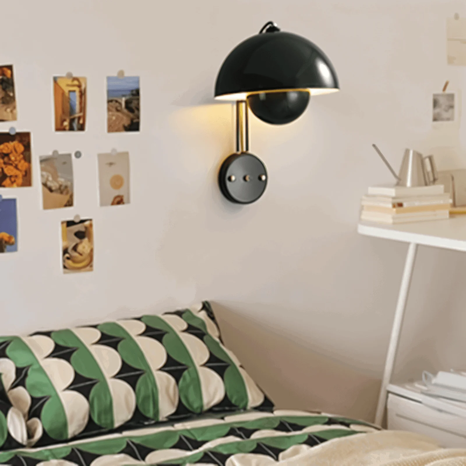 DomicBud Wall light - Flower bud Macaron wall lamp - Stylish round LED light -  - #tag1#