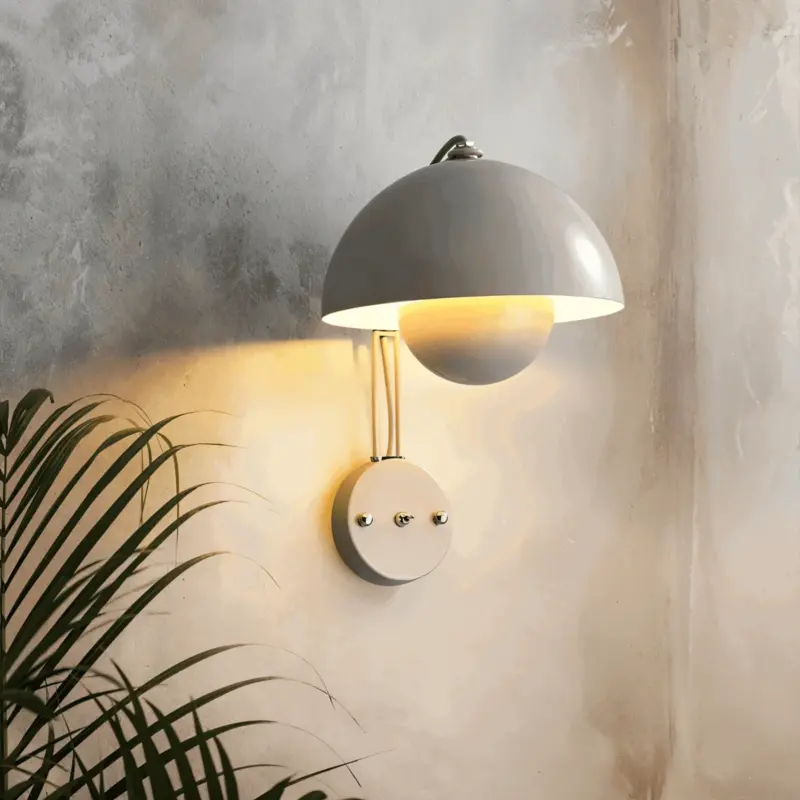 DomicBud Wall light Flower bud Macaron wall lamp Stylish round LED light tag1