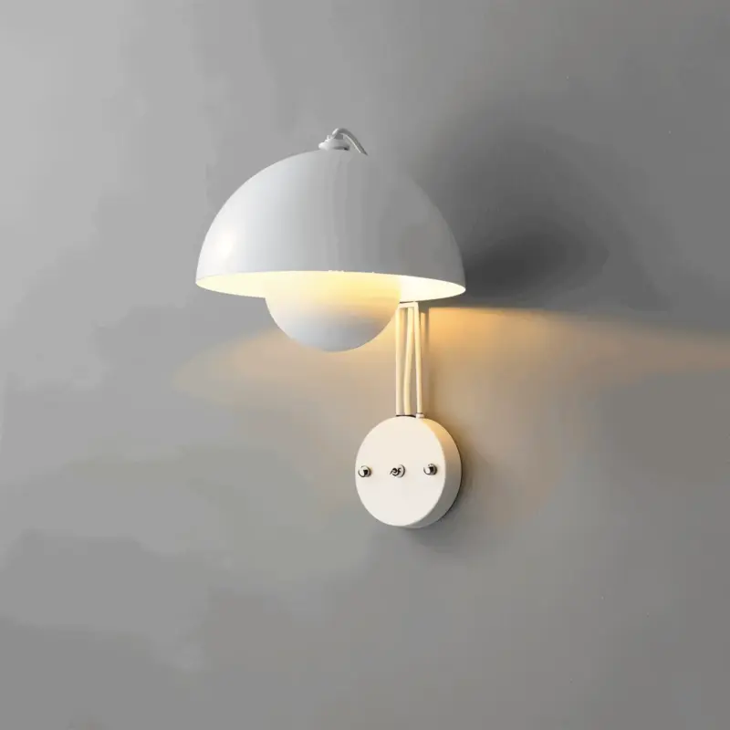 DomicBud Wall light Flower bud Macaron wall lamp Stylish round LED light tag1