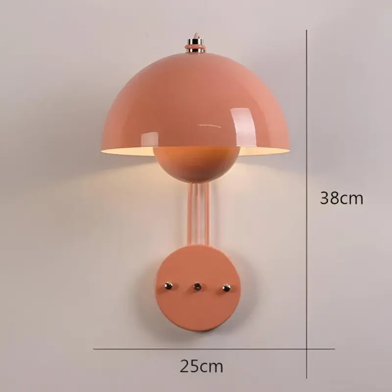 DomicBud Wall light Flower bud Macaron wall lamp Stylish round LED light tag1