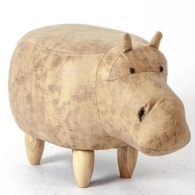 Dondi - Beautiful Hippo Storage Stool -  - #tag1#