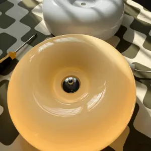 Donut Ceiling Light - Nordic Cream Donut Glass Ceiling Light -  - #tag1#