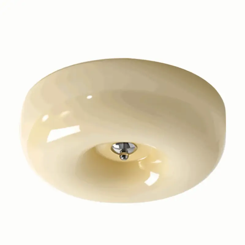 Donut Ceiling Light Nordic Cream Donut Glass Ceiling Light tag1