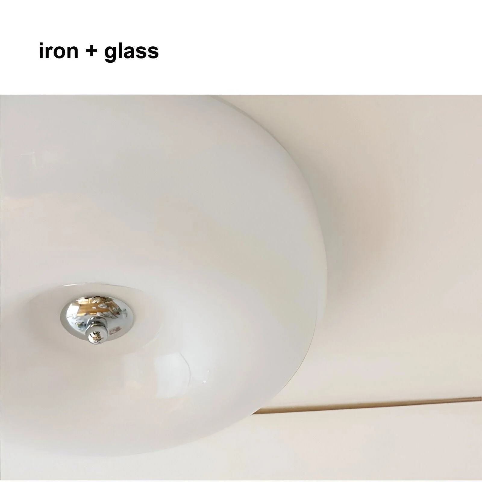 Donut Ceiling Light - Nordic Cream Donut Glass Ceiling Light -  - #tag1#