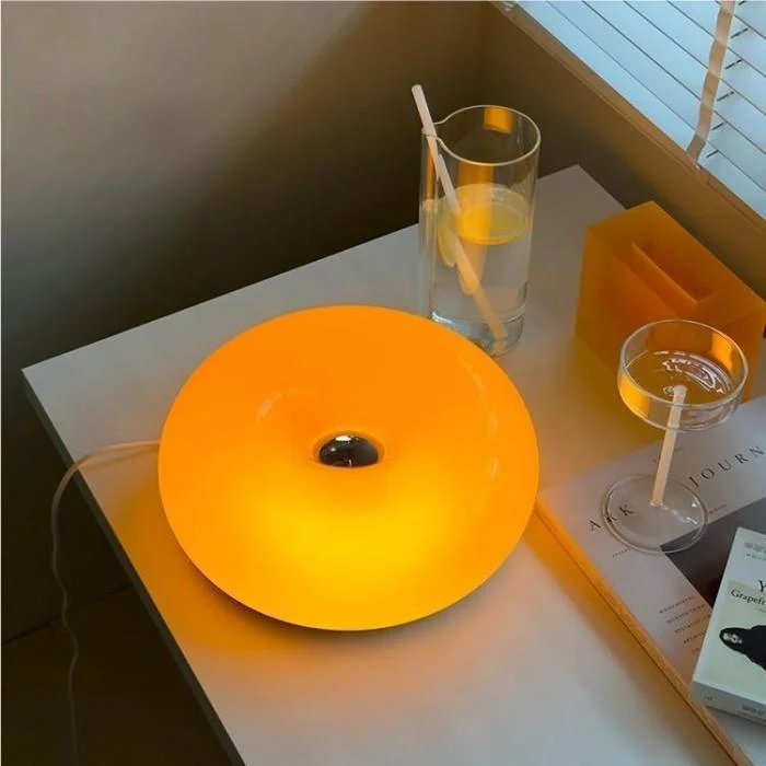 Donut Design Wall Lamp & Table Lamp – Modern Bauhaus Style -  - #tag1#
