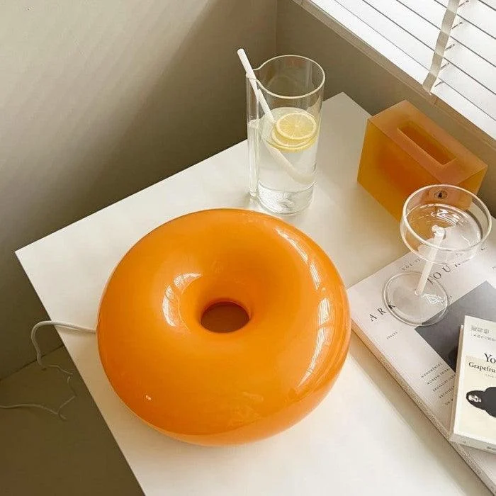 Donut Design Wall Lamp & Table Lamp – Modern Bauhaus Style -  - #tag1#