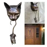 Door_Knocker_-_Cat_Head_and_Mouse_-_Resin_Sculpture_-_Pest_Repellent_-_-_tag1_-4201867 Door Knocker Cat Head and Mouse Resin Sculpture Pest Repellent tag1