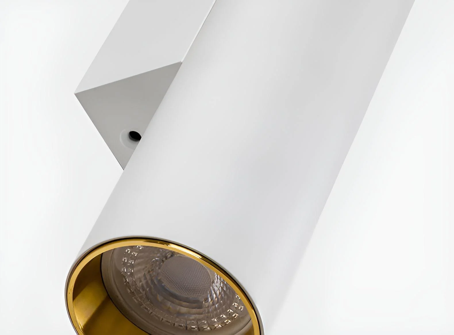 Doppelkopf Wall Light - Gold Wall Sconce - Cylinder Wall Light -  - #tag1#