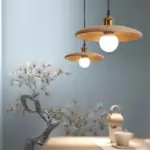 DopwiiWood Wooden Ceiling Lamp with Natural Design tag1