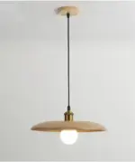 DopwiiWood Wooden Ceiling Lamp with Natural Design tag1