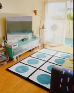 Dot_Minimalistic_Pattern_Area_Carpet_Rug_-_-4179880 Dot Minimalistic Pattern Area Carpet Rug