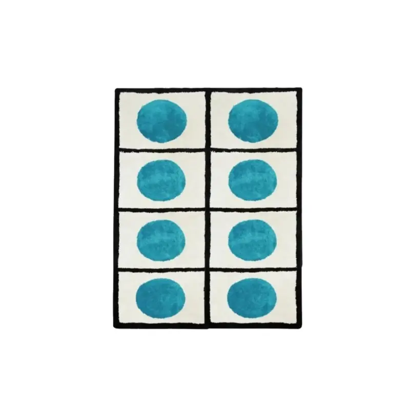 Dot Minimalistic Pattern Area Carpet Rug