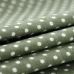 Dot Plaid Linen Tablecloth with Tassels