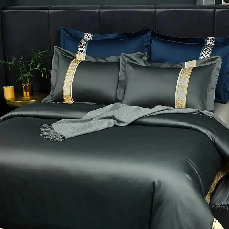 Dotera Egyptian Cotton Patchwork Duvet Set -  - #tag1#