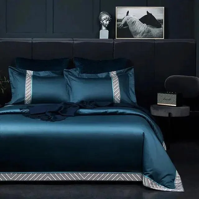 Dotera Egyptian Cotton Patchwork Duvet Set -  - #tag1#
