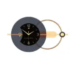 Double Layer Hanging Wall Clock tag1
