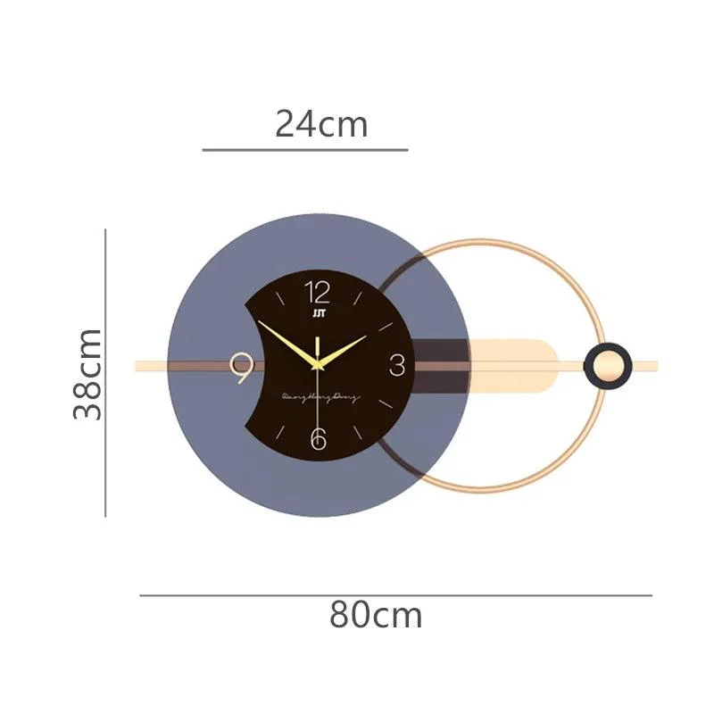 Double-Layer Hanging Wall Clock -  - #tag1#