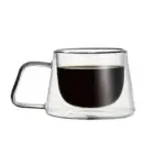Double Wall Glass Coffee Mug