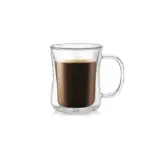 Double Wall Glass Coffee Mug