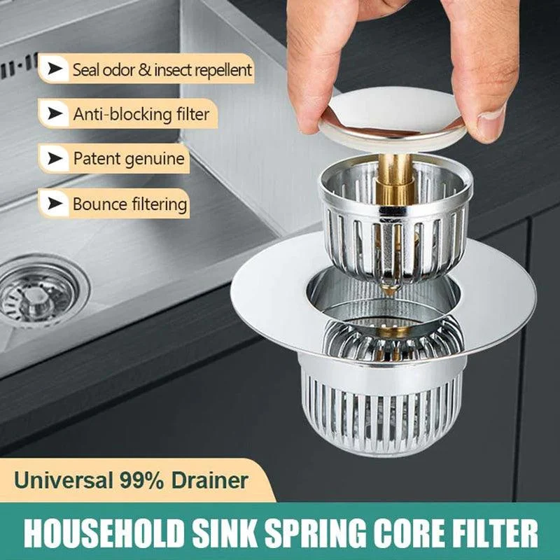 Double-layer Stainless Steel Filter Plug -  - #tag1#