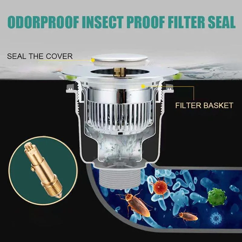 Double-layer Stainless Steel Filter Plug -  - #tag1#