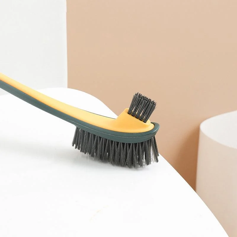 Double-sided Flocking Toilet Cleaning Brush -  - #tag1#