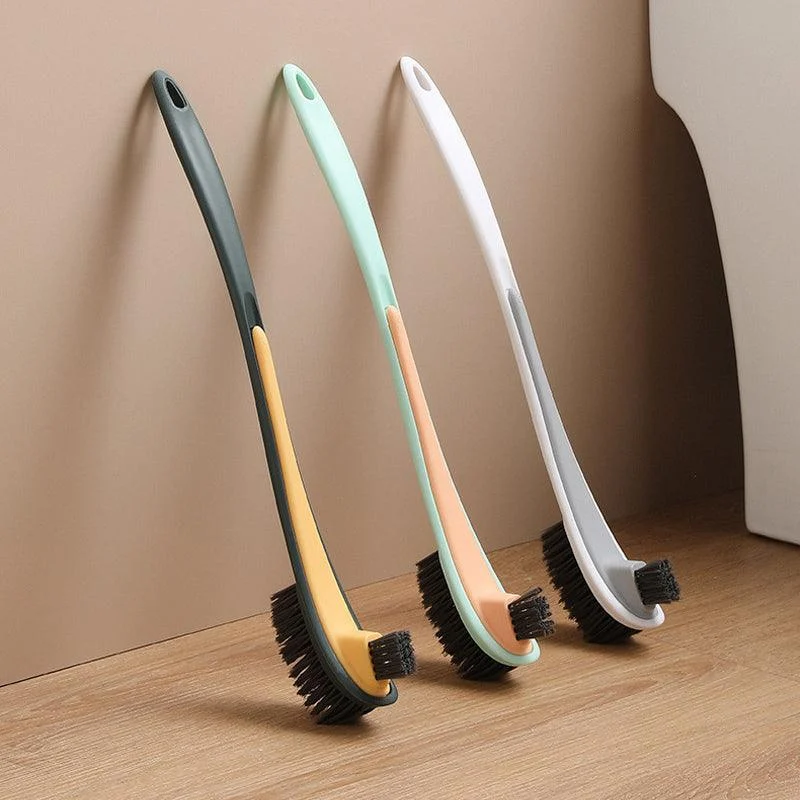 Double-sided Flocking Toilet Cleaning Brush -  - #tag1#