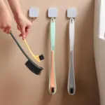 Double sided Flocking Toilet Cleaning Brush tag1