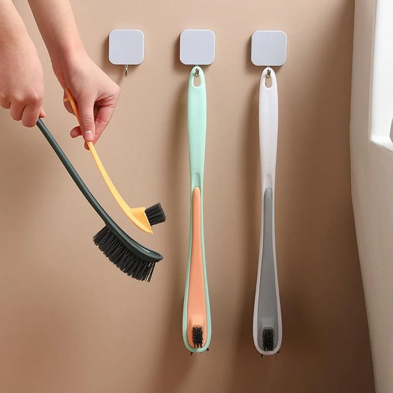 Double-sided Flocking Toilet Cleaning Brush -  - #tag1#