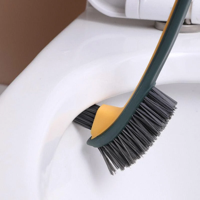 Double-sided Flocking Toilet Cleaning Brush -  - #tag1#