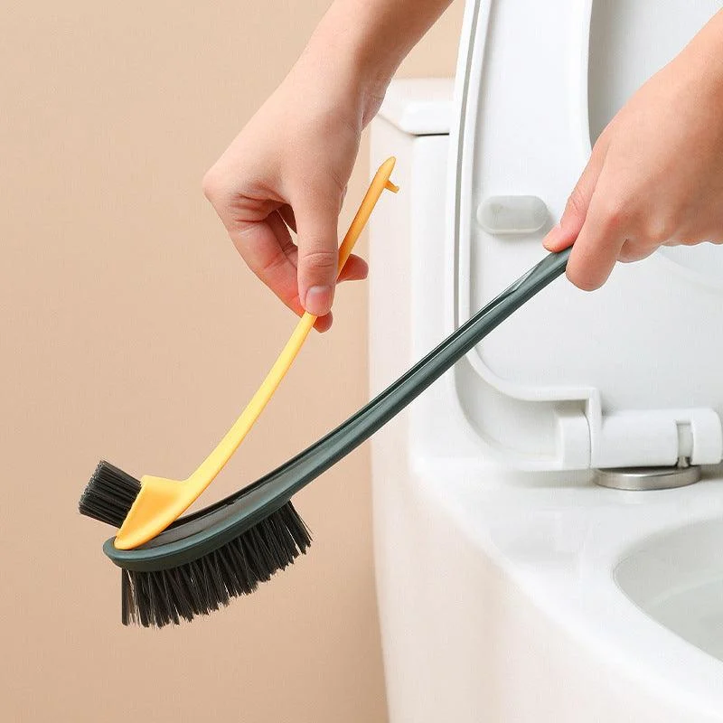 Double-sided Flocking Toilet Cleaning Brush -  - #tag1#