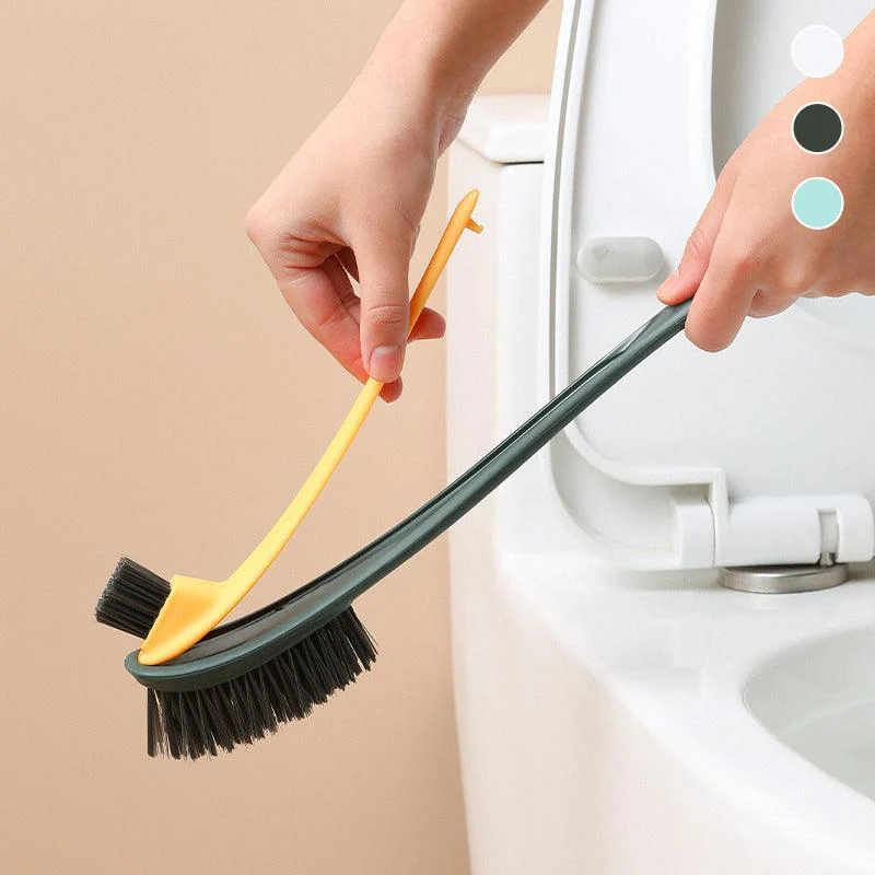 Double-sided Flocking Toilet Cleaning Brush -  - #tag1#