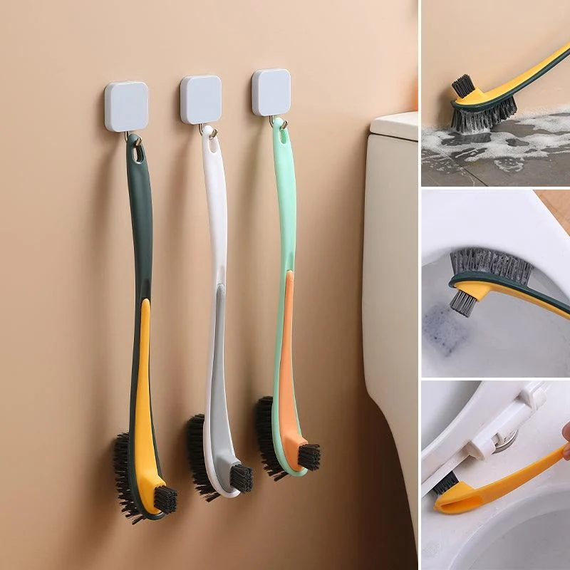 Double-sided Flocking Toilet Cleaning Brush -  - #tag1#